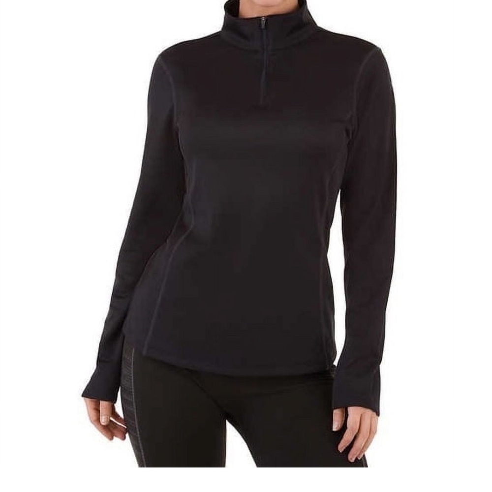 Spyder Woman’s  Black Popover Base layer‎ Top